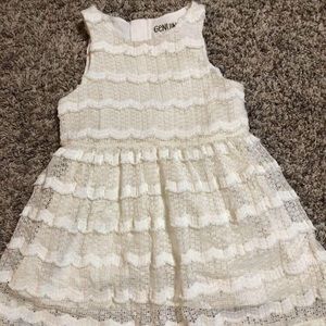 2T Genuine Kids from Oshkosh Cream Lace Dress